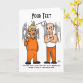 Carte de voeux pliée de Trumper anti-émeute (Fleur jaune)