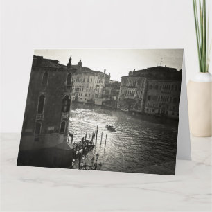 Carte de voeux PLIÉE DE VENISE INDÉPENDANTE