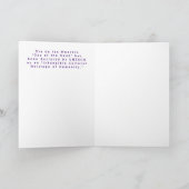 Carte de voeux pliée Dia de los Muertos, 5" x 7" (Intérieur)