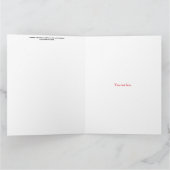 Carte de vœux pliée Edward Penfield (Intérieur)