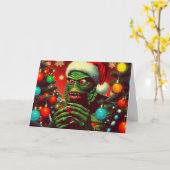 Carte de vœux pliée Eyes All Aglow (Fleur jaune)