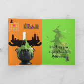 Carte de voeux pliée "Halloween" (Intérieur)