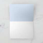 Carte de voeux pliée Huntington Beach (Intérieur)