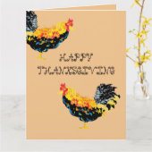 Carte de voeux pliée : Jour férié (Fleur jaune)