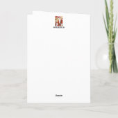 Carte de vœux pliée Liste Mauvaise IRS (Dos)