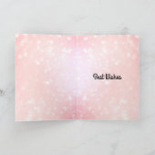 Carte de voeux pliée personnalisée 61e anniversair (Intérieur)