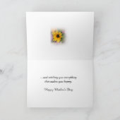 Carte de voeux pliée pour la fête des mères de tou (Intérieur)