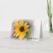 Carte de voeux pliée pour la fête des mères de tou (Devant)