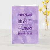 Carte de vœux pliée pour la fête des mères Proverb (Fleur jaune)