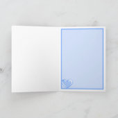 Carte de vœux pliée pour la Saint-Valentin (Intérieur)