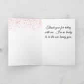 Carte de vœux pliée pour la Saint-Valentin pour mo (Intérieur)