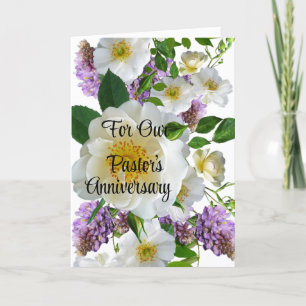 Carte de vœux pliée pour l'anniversaire de notre p