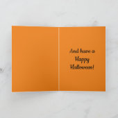 Carte de voeux pliée pour le chaton (Intérieur)