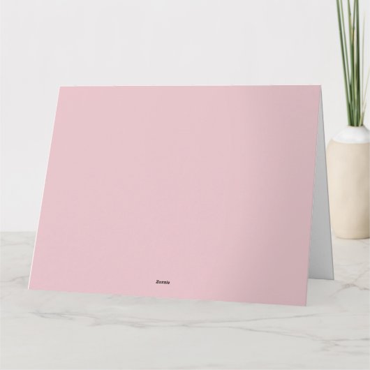 Carte de voeux pliée R.S.V.P (Dos)