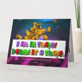 Carte de vœux pliée "Rétablissez-vous" (Dos)