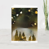 Carte de vœux pliée standard 13 x 18 cm (Dos)