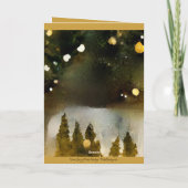 Carte de vœux pliée standard 13 x 18 cm (Dos)