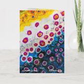 Carte de voeux pliée standard de 5 po x 7 po (Dos)