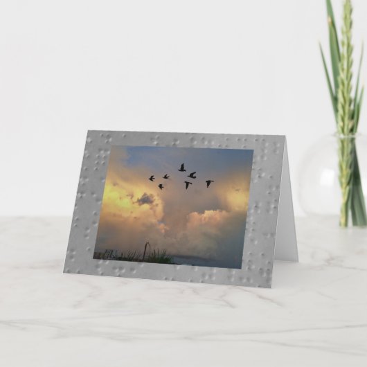 Carte de voeux pliée standard de 5 po x 7 po (Devant)