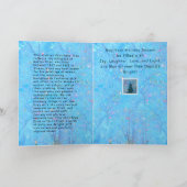 Carte de vœux pliée standard de 5" x 7" (Intérieur)