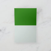 Carte de voeux pliée style rétro (Intérieur)