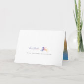 Carte de vœux pliée "The Bond" (Dos)