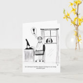 Carte de voeux pliée (vide à l'intérieur) (Fleur jaune)