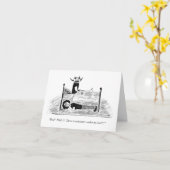 Carte de voeux pliée (vide à l'intérieur) (Fleur jaune)