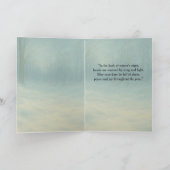 Carte de voeux pliée Yule Card (Intérieur)