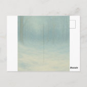 Carte de voeux pliée Yuletide (Dos)