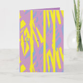 Carte de vœux pliées (Devant)