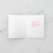 Carte de vœux pliées (Intérieur)