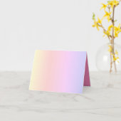 Carte de vœux pliées (Fleur jaune)