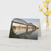 Carte de vœux pliées (Fleur jaune)