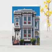 Carte de vœux pliées (Fleur jaune)