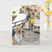 Carte de vœux pliées (Fleur jaune)