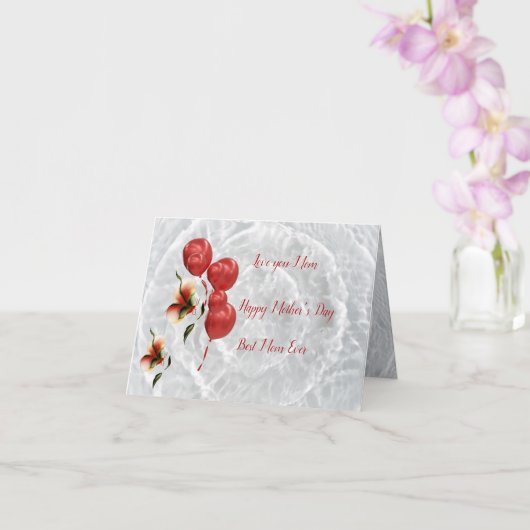 Carte de vœux pliées (Orchidée)