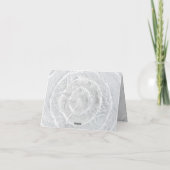 Carte de vœux pliées (Dos)