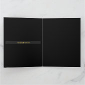 Carte de vœux pliées Tropical (Intérieur)