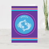 Carte de vœux Poissons (Devant)