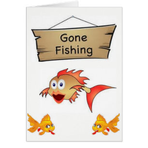 Carte de voeux poissons chats