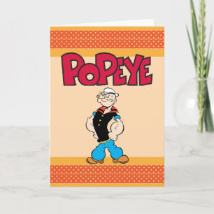 Carte de voeux Popeye