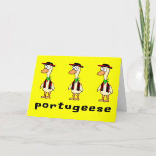 Carte de voeux portugaise