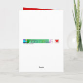 Carte de voeux Potpourri World Xmas International (Dos)