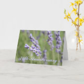 Carte de vœux pour 70e anniversaire de mariage (Fleur jaune)