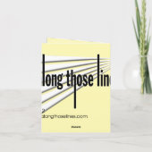 Carte de voeux pour anniversaire "bougie unique" (Dos)