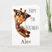 Carte de voeux pour Anniversaire de enfant de Gira (Devant)