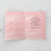 Carte de voeux pour anniversaire de mariage Rose c (Intérieur)