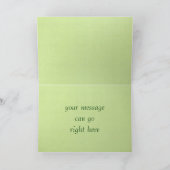 Carte de voeux pour bébé Skunk (Intérieur)