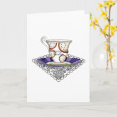 Carte de voeux pour cadenas (Fleur jaune)